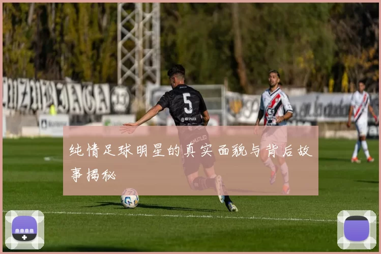 纯情足球明星的真实面貌与背后故事揭秘